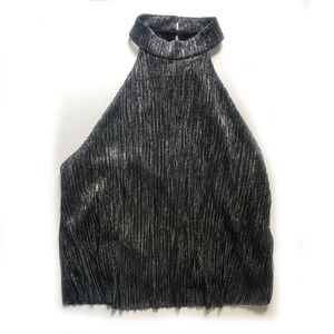 Forever 21 Metallic Top